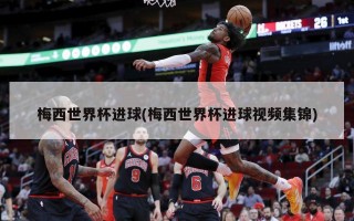 梅西世界杯进球(梅西世界杯进球视频集锦)