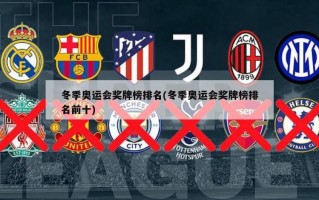 冬季奥运会奖牌榜排名(冬季奥运会奖牌榜排名前十)